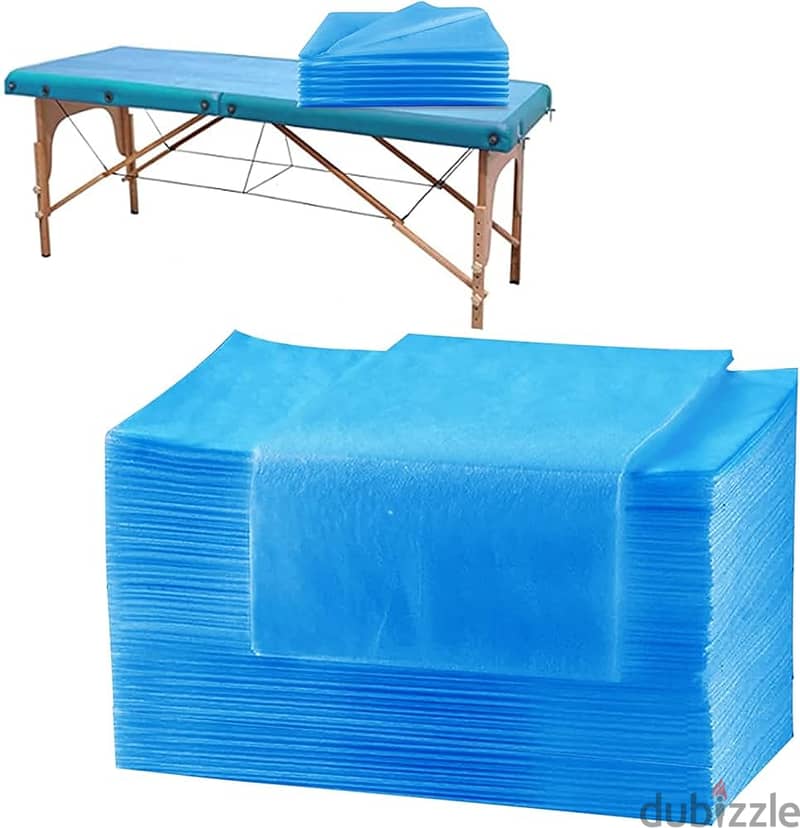 box 5pcs Non woven elastic bed cover Massage Hospital Spa Disposable b 0