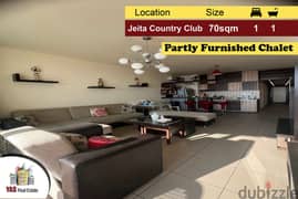 Jeita Country Club 70m2 | Partly Furnished Chalet | High End | MY | 0