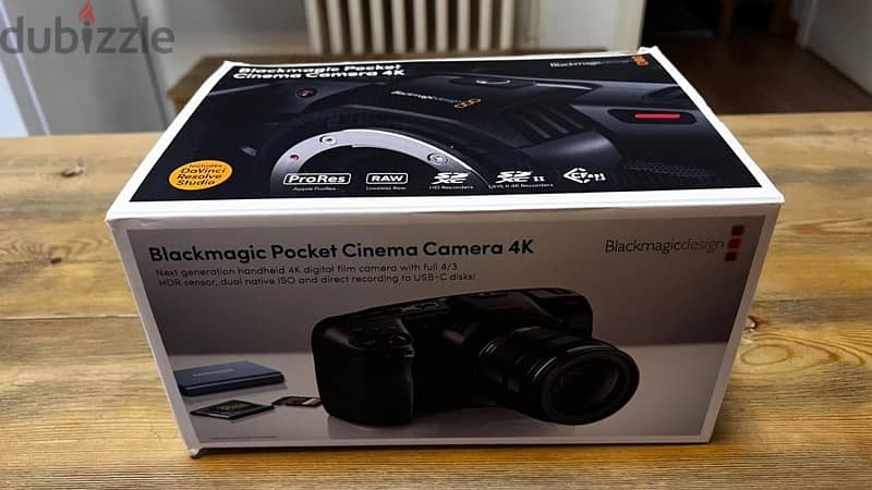 blackmagic poket Cinema 4K 0