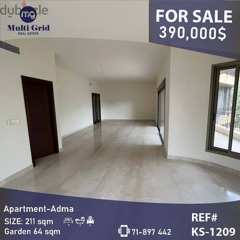 KS-1209, Apartment for Sale in Adma, شقة للبيع في أدما 0