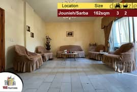 Jounieh/Sarba 162m2 | Well Maintained | Prime Location | EH |