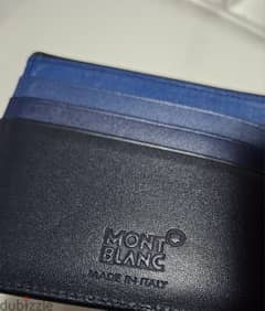 Montblanc Wallet , dark blue , special color