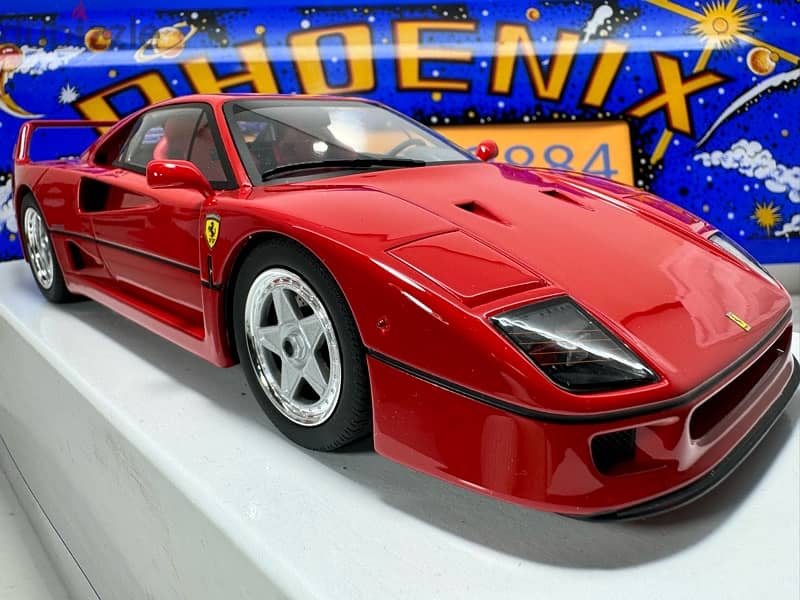 1/18 diecast (Resin) LIMITED Ferrari F40 by GT SPIRIT (Kyosho) NEW 3