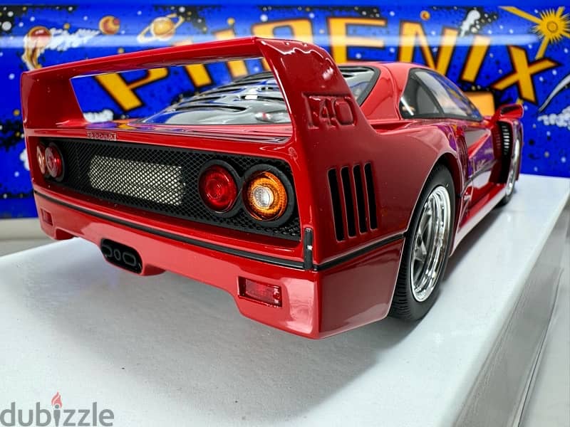 1/18 diecast (Resin) LIMITED Ferrari F40 by GT SPIRIT (Kyosho) NEW 6