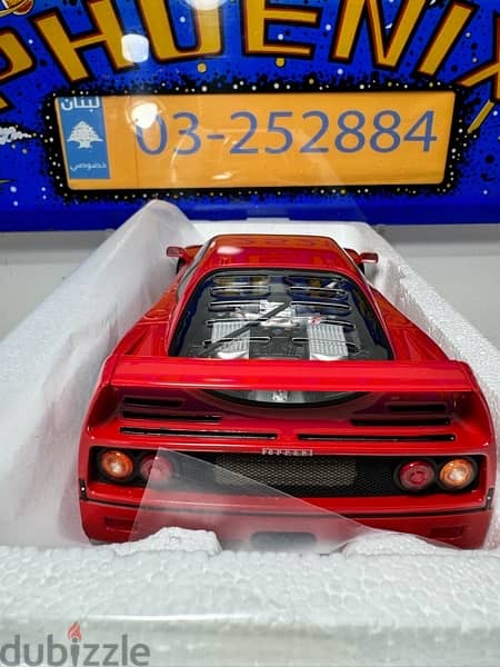 1/18 diecast (Resin) LIMITED Ferrari F40 by GT SPIRIT (Kyosho) NEW 8