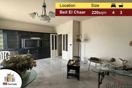 Beit El Chaar 220m2 | Well Maintained | Panoramic Sea View | NE/MJ |