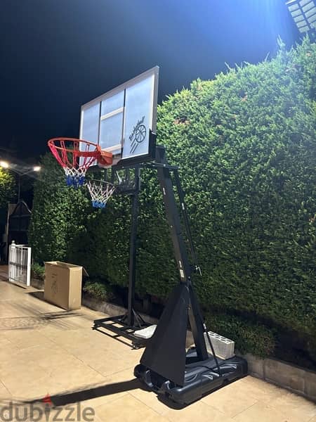 Portable basketball hoop system 1