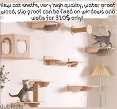 New high quality cat climbing shelfs (wall and window mounted)