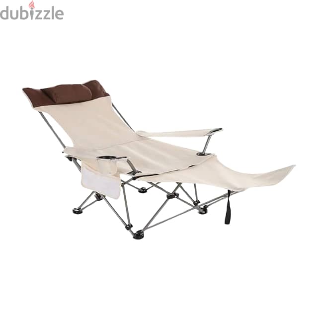 Outdoor Reclining Chair - 155° Camping & Beach Chair with Bag 1