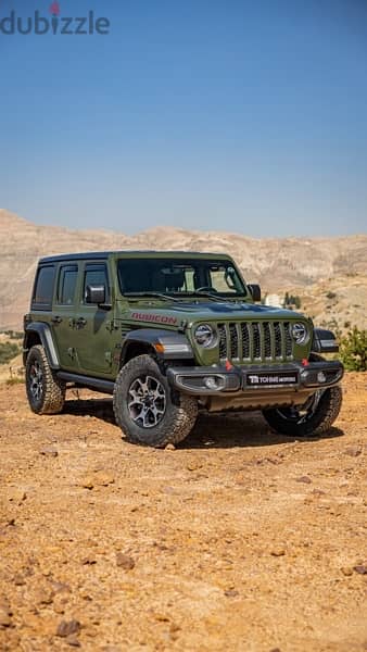 JEEP WRANGLER RUBICON 2021, 38.000Km Only, TGF LEB SOURCE + WARRANTY ! 0