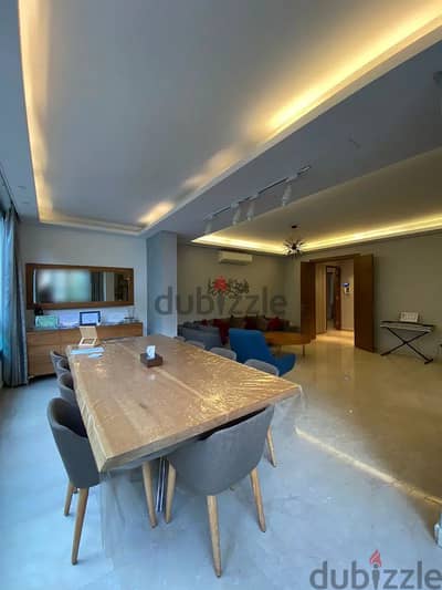 FURNISHED IN AIN EL MRAISSEH PRIME (200SQ) 3 BEDROOMS , (AM-148)