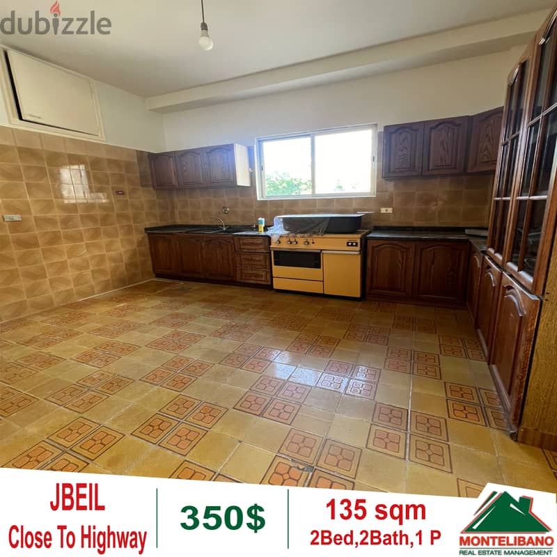 Apartment for rent in Jbeil close to Highway!! 2