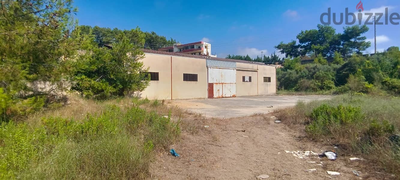 L15706-Warehouse On A Huge Land For Rent In Hbaline Jbeil 2