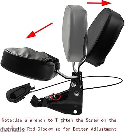 Adjustable Driver Backrest Mounting Kit 2