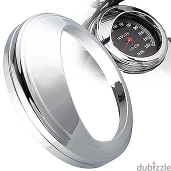 Speedometer Gauge Tank Mounted Cover Trim Ring