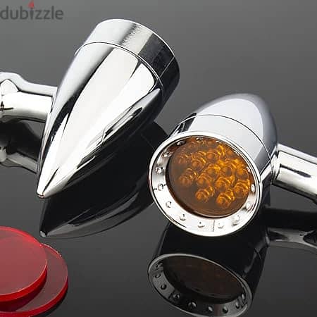 LED Bullet Turn Signals Lights Motorcycle Front Rear 1