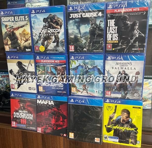 ps4 and ps5 games new best pirces ! 7