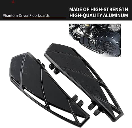 Motorcycle Floorboards Phantom Footrest Pedal 1