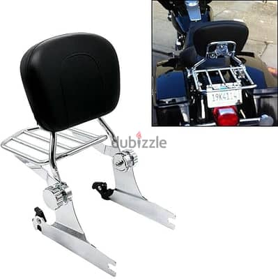 Motorcycle Rear Seat Backrest Sissy Bar Back Rest