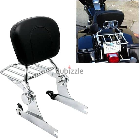 Motorcycle Rear Seat Backrest Sissy Bar Back Rest 0