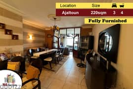 Ajaltoun 220m2 | 80m2 Terrace | Furnished | Excellent Condition | MY