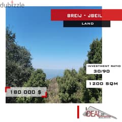 Land for sale in Breij 1200 sqm أرض للبيع في بريج REF#CD1107 0