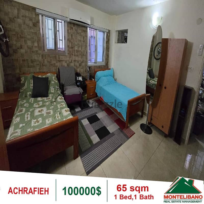 100000$!! Apartment for sale located in Achrafieh 2