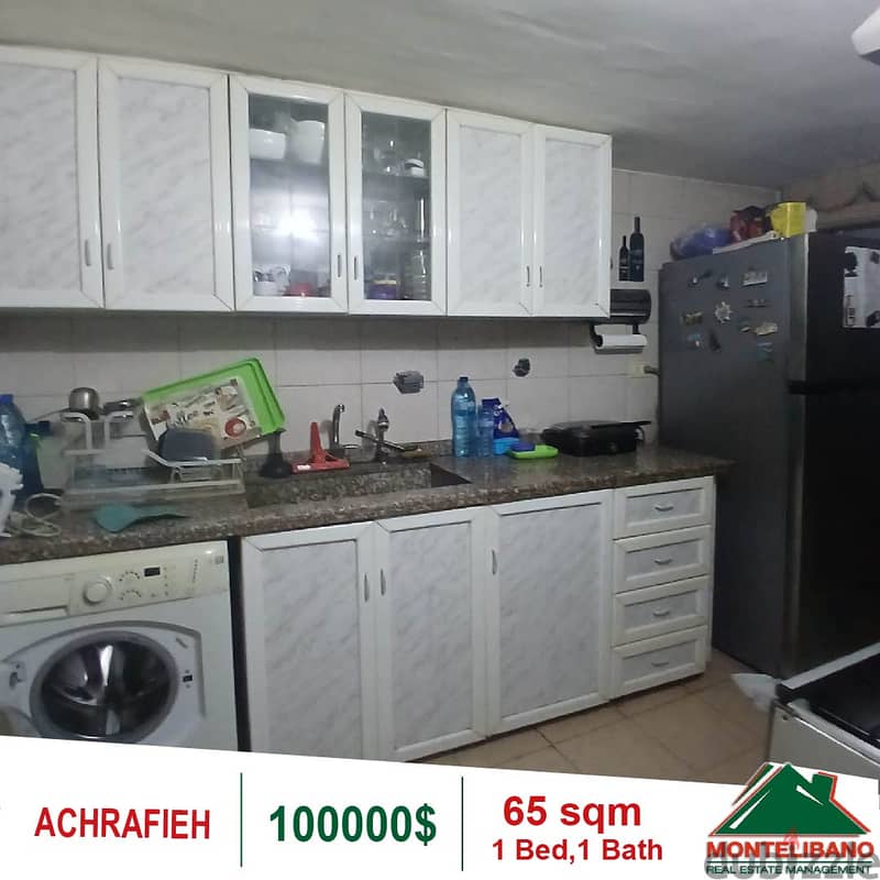 100000$!! Apartment for sale located in Achrafieh 3