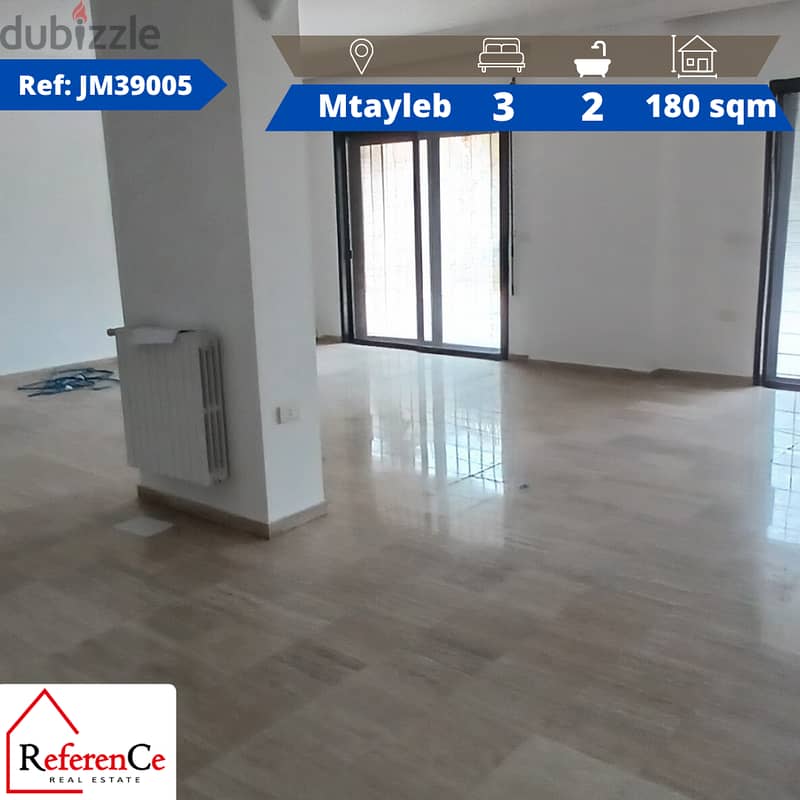 Apartment w/Garden in mtayleb.  شقة نصف مفروشة مع حديقة في المطيلب 0