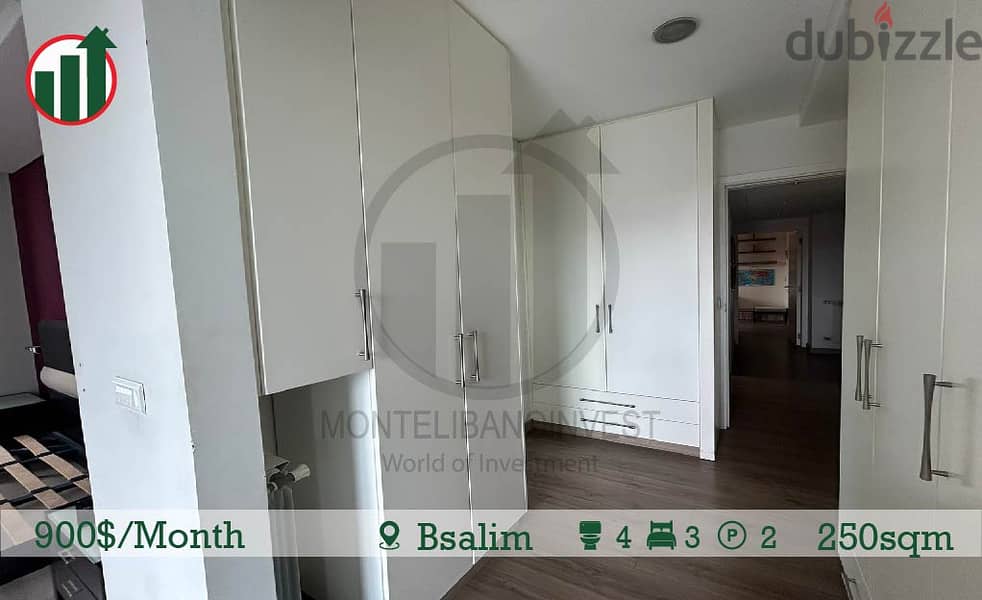 Semi furnished Apartment for Rent in Bsalim !! 5