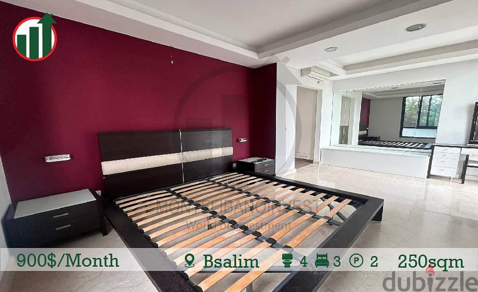 Semi furnished Apartment for Rent in Bsalim !! 7