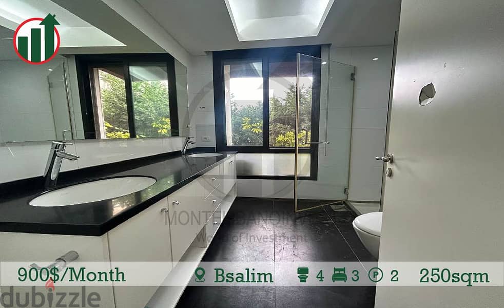 Semi furnished Apartment for Rent in Bsalim !! 10