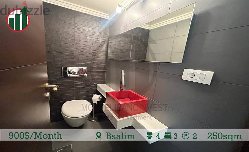 Semi furnished Apartment for Rent in Bsalim !! 11