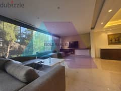 Luxurious furnished 220 m2 apartment+garden&terrace for rent in Yarzeh 0