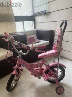 bicycle girls 4-5 years pink hello kitty