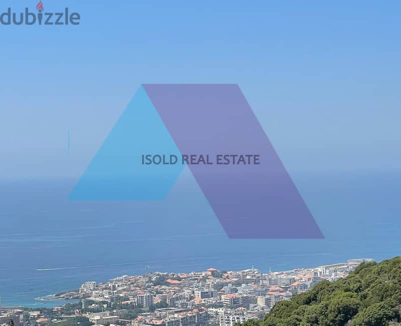 A 115 m2 apartment having a panoramic sea view for sale in Batroun 0