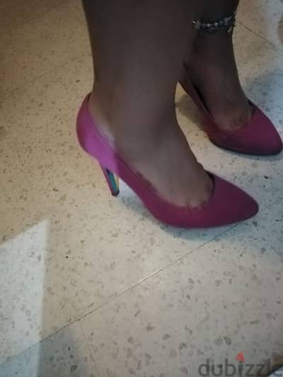 shoes fushia size 39 used