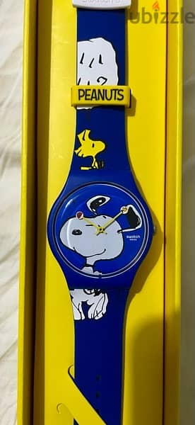 swatch x peanuts snoopy special edition discontinued watch 1