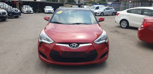 Hyundai Veloster 2016 f. o ABS AIRBAG aux usb bluetooth rear camera