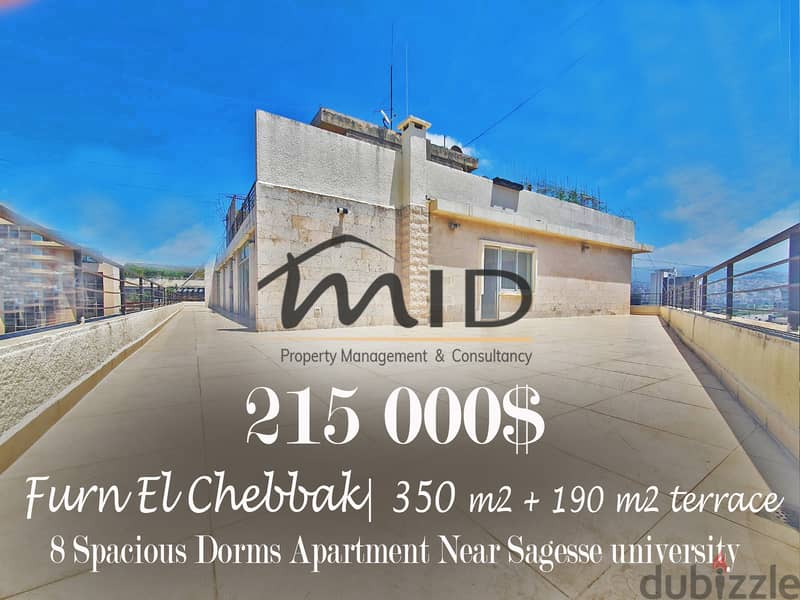 Furn El Chebbak | 335m² + 185m² Terrace | Perfect Rantals Investment 1