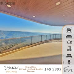 Douar | Brand New 160m² + 160m² Roof | Terrace | Huge Balcony | Catch