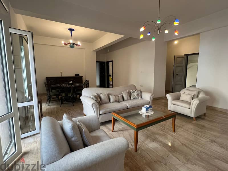 L15709-Furnished 3-Bedrooms Apartment for Rent In Tabaris, Achrafieh 2