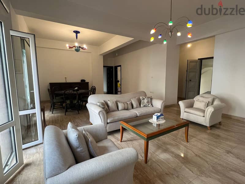 L15710-Furnished 3-Bedrooms Apartment for Sale In Tabaris, Achrafieh 2