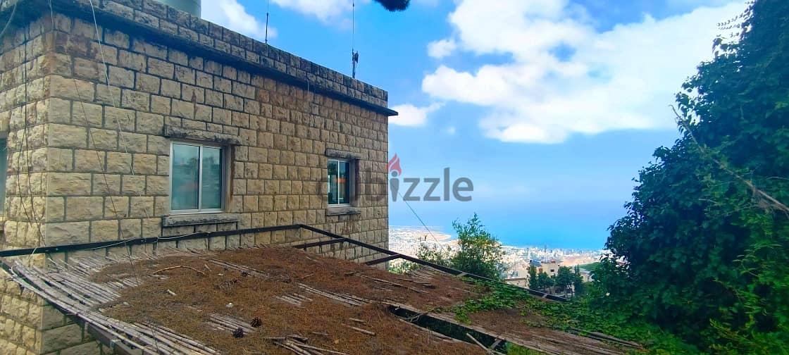 L15715-Land With Old House & Seaview for Sale In Beit Meri 1