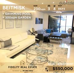 Apartment for sale in Beitmisk RKP3 شقة للبيع في بيت مسك 0