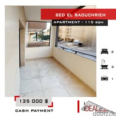 Apartment for sale in Sed el Baouchrieh 115 SQM REF#YC116 0