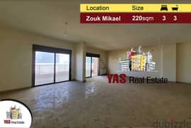 Zouk Mikael 220m2 | 50m2 Terrace | New | Condition |View |