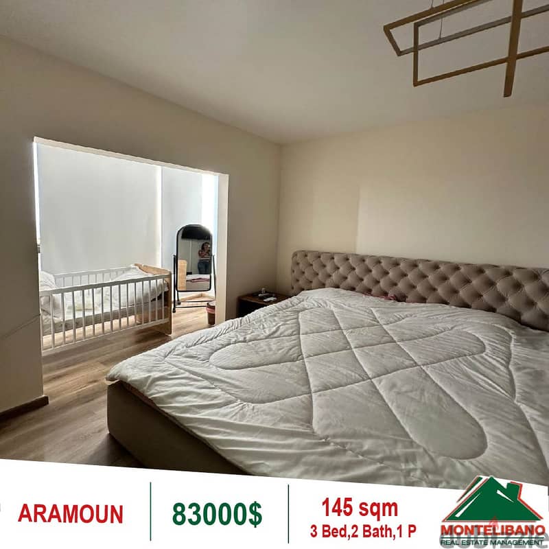 83000$!! Apartment for sale located in Aramoun 2