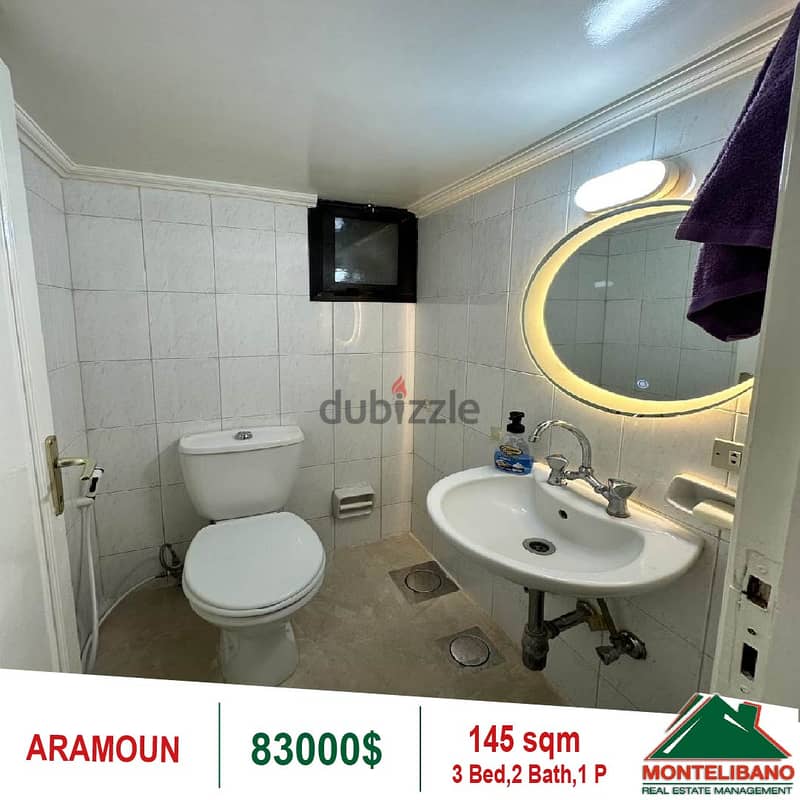 83000$!! Apartment for sale located in Aramoun 4