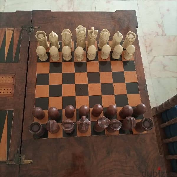 Antique Chess table 3